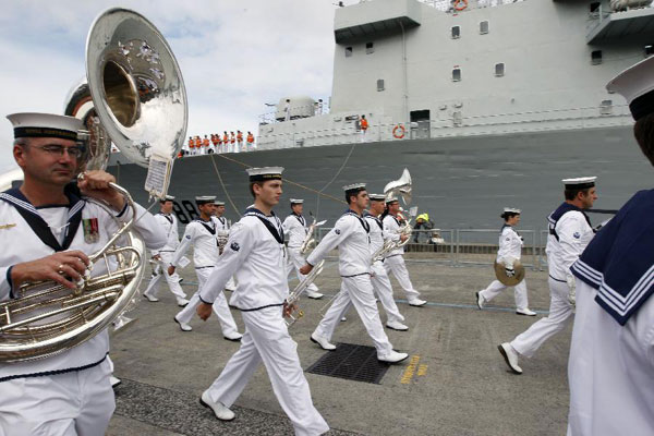 Chinese Navy ships visit Sydney