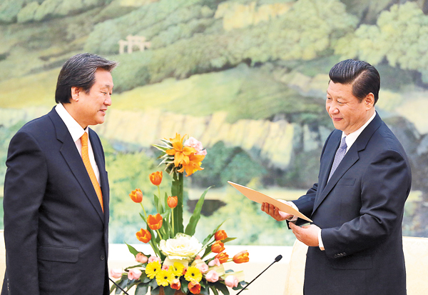 Xi calls to restart peninsula talks