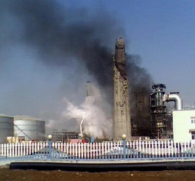 Casualties unknown in E China chemical plant blast
