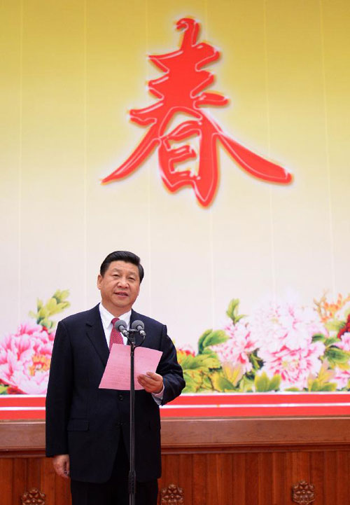 Chinese leaders send Lunar New Year greetings