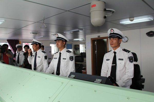 Largest fishery patrol ship starts mission