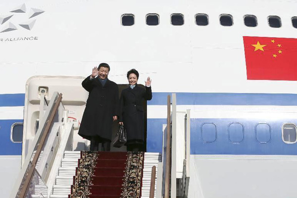 President Xi begins four-nation tour