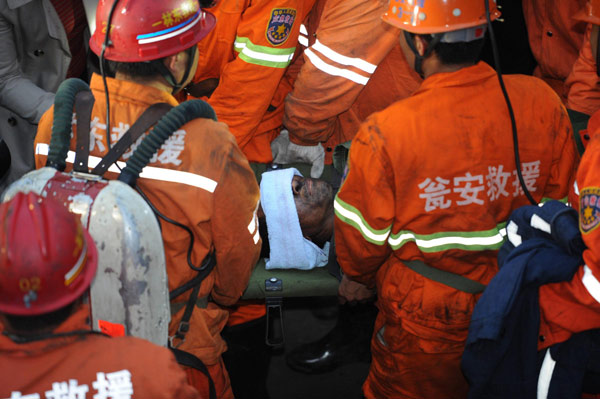 3 rescued from flooded coal mine in SW China