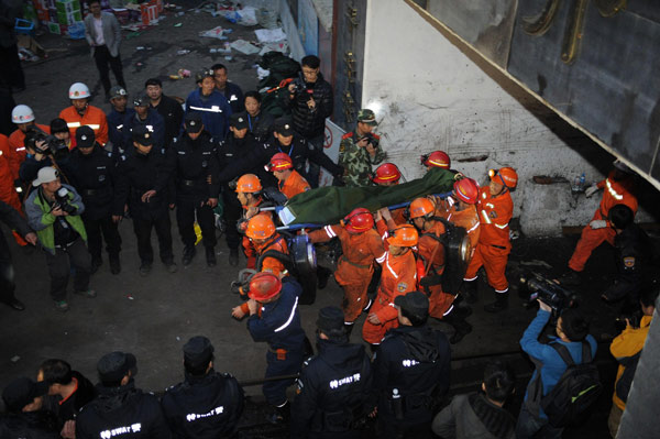 3 rescued from flooded coal mine in SW China