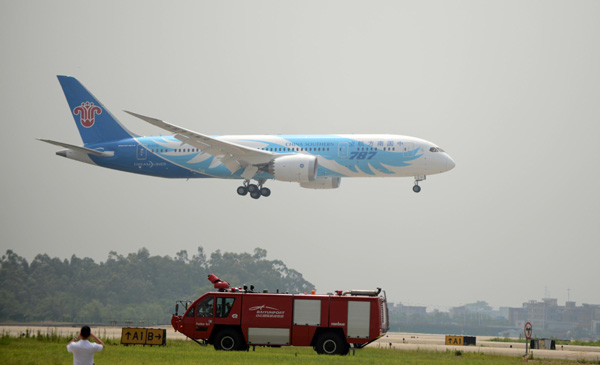 Boeing delivers country's first 787 Dreamliner