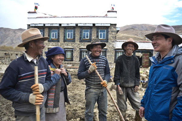 A cadre working in Tibet