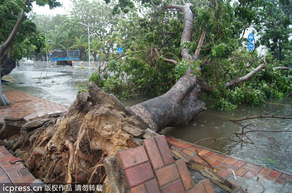 Typhoon Haiyan approaches S China