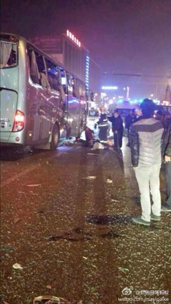 Deadly bus blast in SW China
