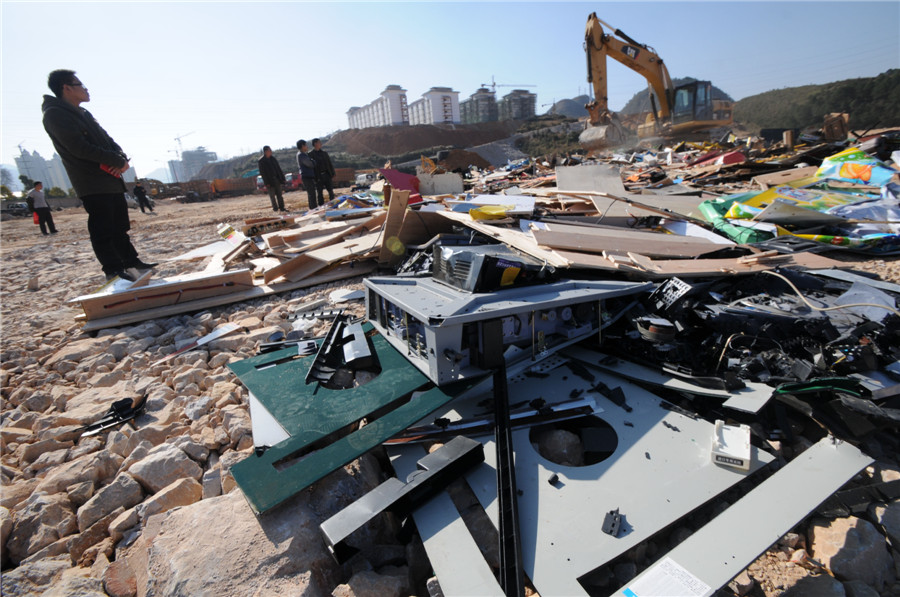 Gambling machines destroyed after fatal blast