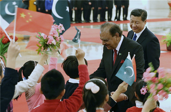 Xi Jinping meets Pakistani President