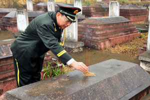 Remains of Chinese soldiers returning home