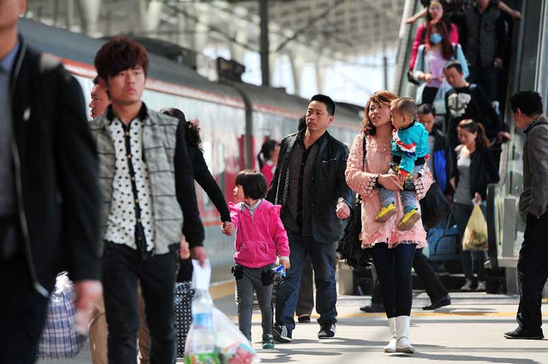 Travel congestion for last day of Qingming Festival