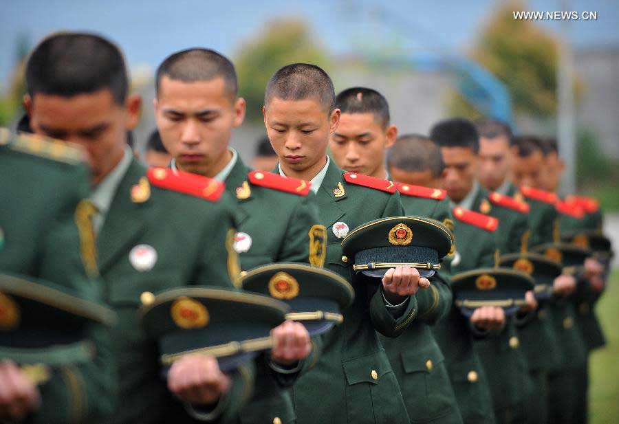 1st anniversary of Lushan earthquake marked in China's Sichuan