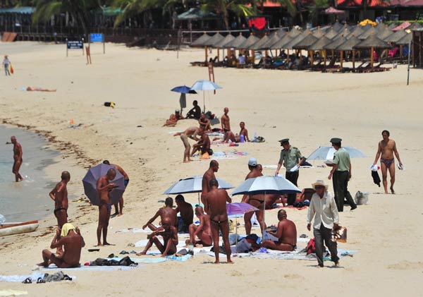 Skin rash patients hardest hit by ban on beach nudity
