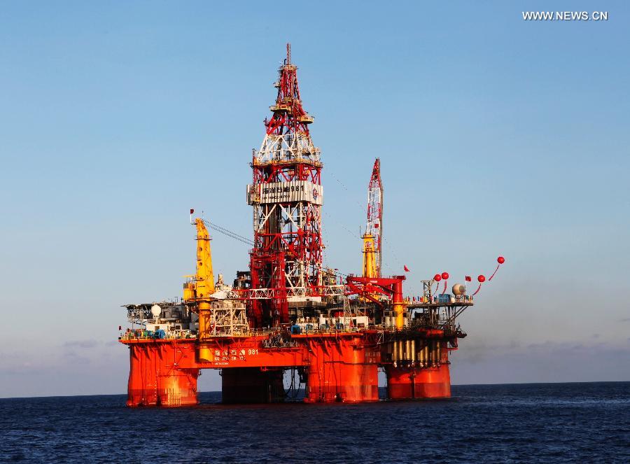 Drilling within Chinese waters: official