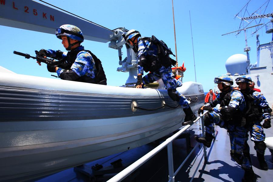 Chinese, Russian navies conduct 'anti-piracy' drills