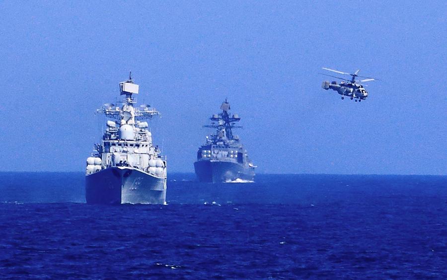 Chinese, Russian navies conduct 'anti-piracy' drills