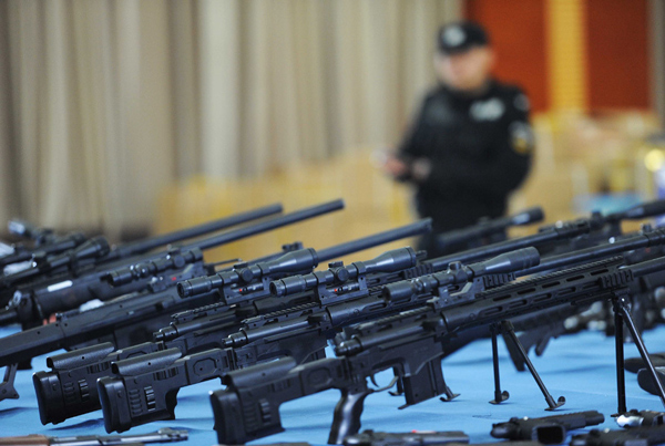 Efforts stepped up in battle against weapons smuggling