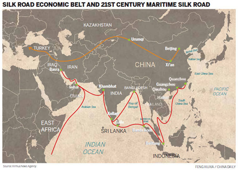 Silk Road taking on a new look