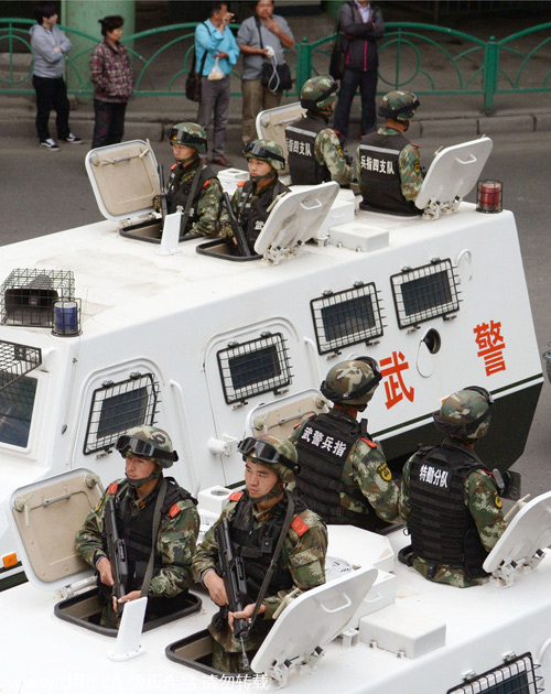 13 dead, 3 injured in Xinjiang police station attack