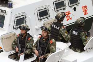 Wary Beijing orders police gun training