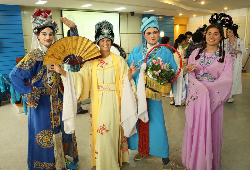 Traditional opera bridges China and Austria