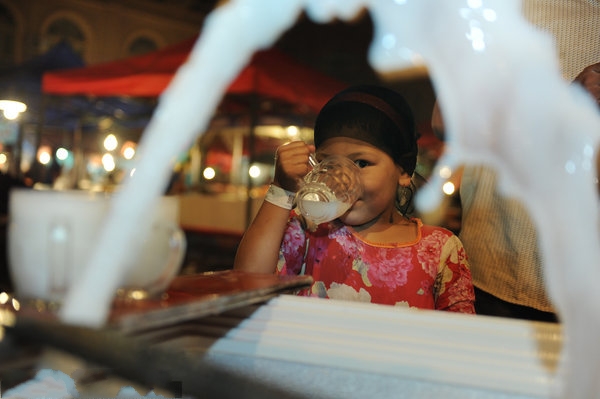 Nightlife in Kashgar, Xinjiang