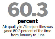 Anti-smog gains marred by rising ozone levels