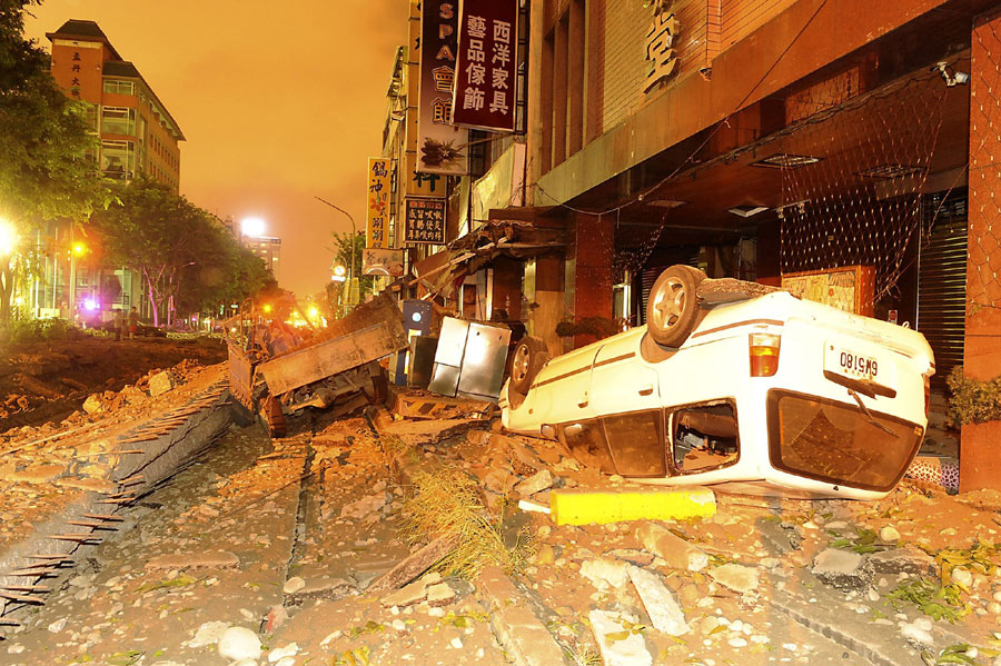 Inflammable gas explosions hit Taiwan