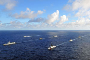 Timeline of China's RIMPAC 2014 highlights