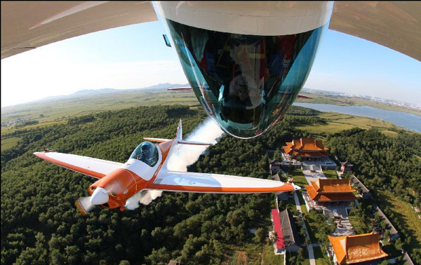 Amazing air show dazzles spectators in NE China