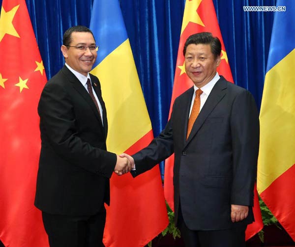 China, Romania pledge closer relationship