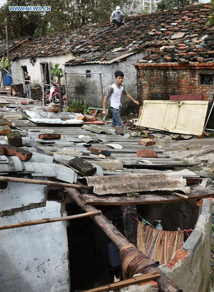 At least 7 dead as Typhoon Kalmaegi causes havoc in China