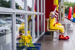 Two sentenced to death over McDonald's Murder