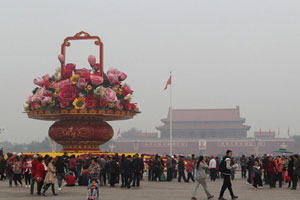 Cold wave brings first snowfall this autumn to Gansu