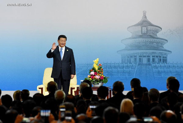 Chinese president proposes Asia-Pacific dream