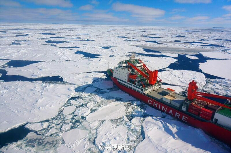 Penguins attracted to Chinese icebreaker <EM>Xuelong</EM>