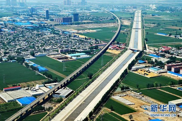 South-north water diversion project starts to supply water to Beijing