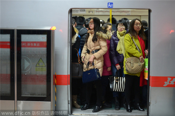 Subway users feel crowds and pinch after fare hike