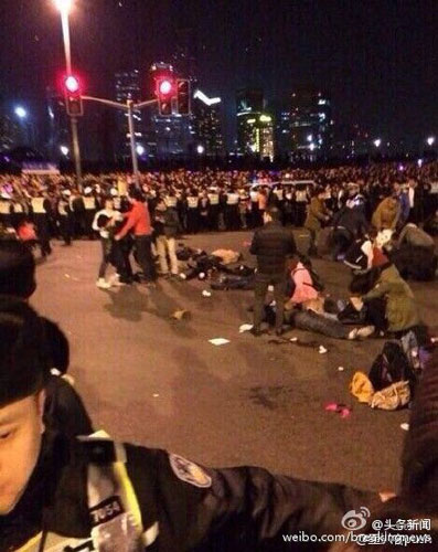 Shanghai New Year stampede kills 36