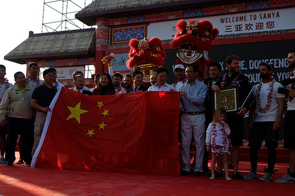 Chinese make Volvo Ocean Race history to take overall lead