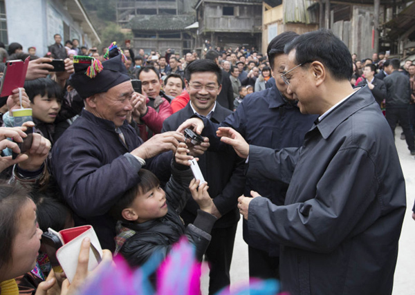 Eight-year-old turns camera on premier