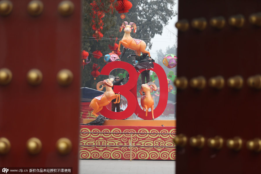 Spring Festival countdown nears climax