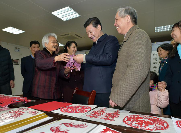 Xi stresses poverty relief for old revolutionary base areas