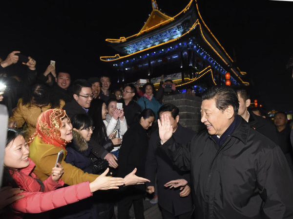 Xi stresses poverty relief for old revolutionary base areas