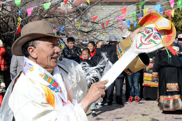 Tibetans rejoice at twin New Year celebration