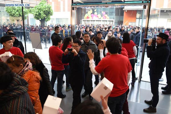 17th Apple retail store in Chinese mainland opens in Shenyang