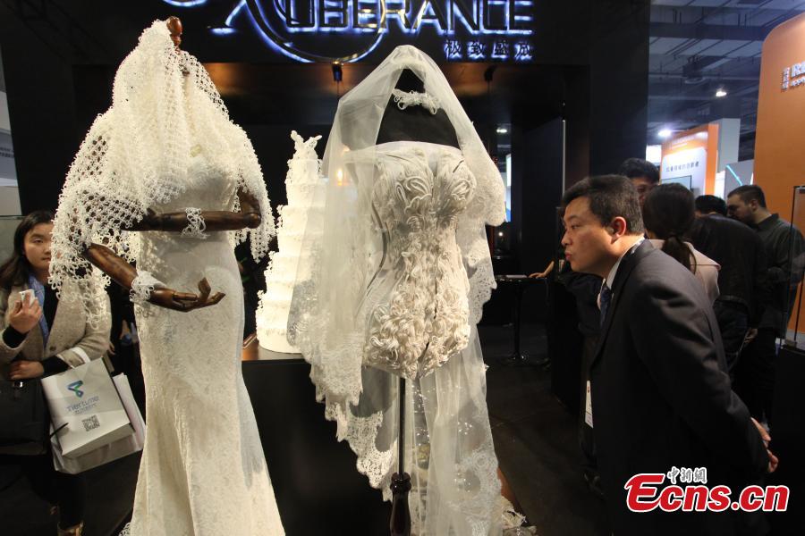 3D-printed wedding dresses steal the limelight