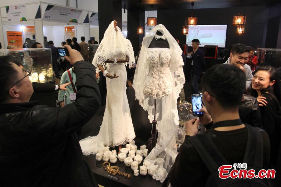 3D-printed wedding dresses steal the limelight