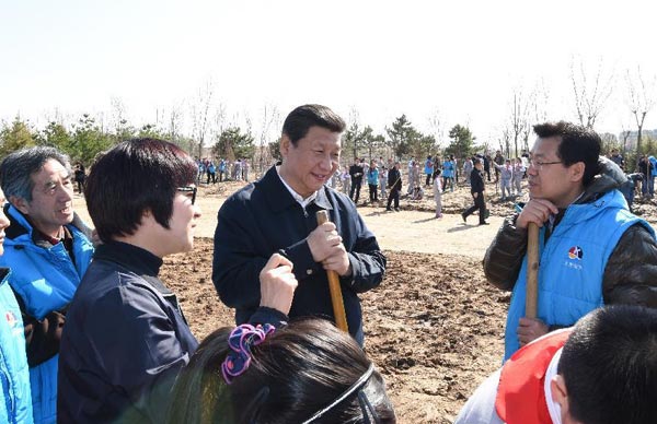 Xi plants roots of green awareness